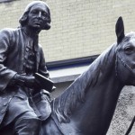John Wesley on horseback